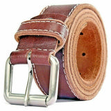 Texhide Men's Classic Leather Belt for Casual Use
