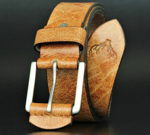 Texhide Classic Leather Belt For Men (Black, Brown,Tan)
