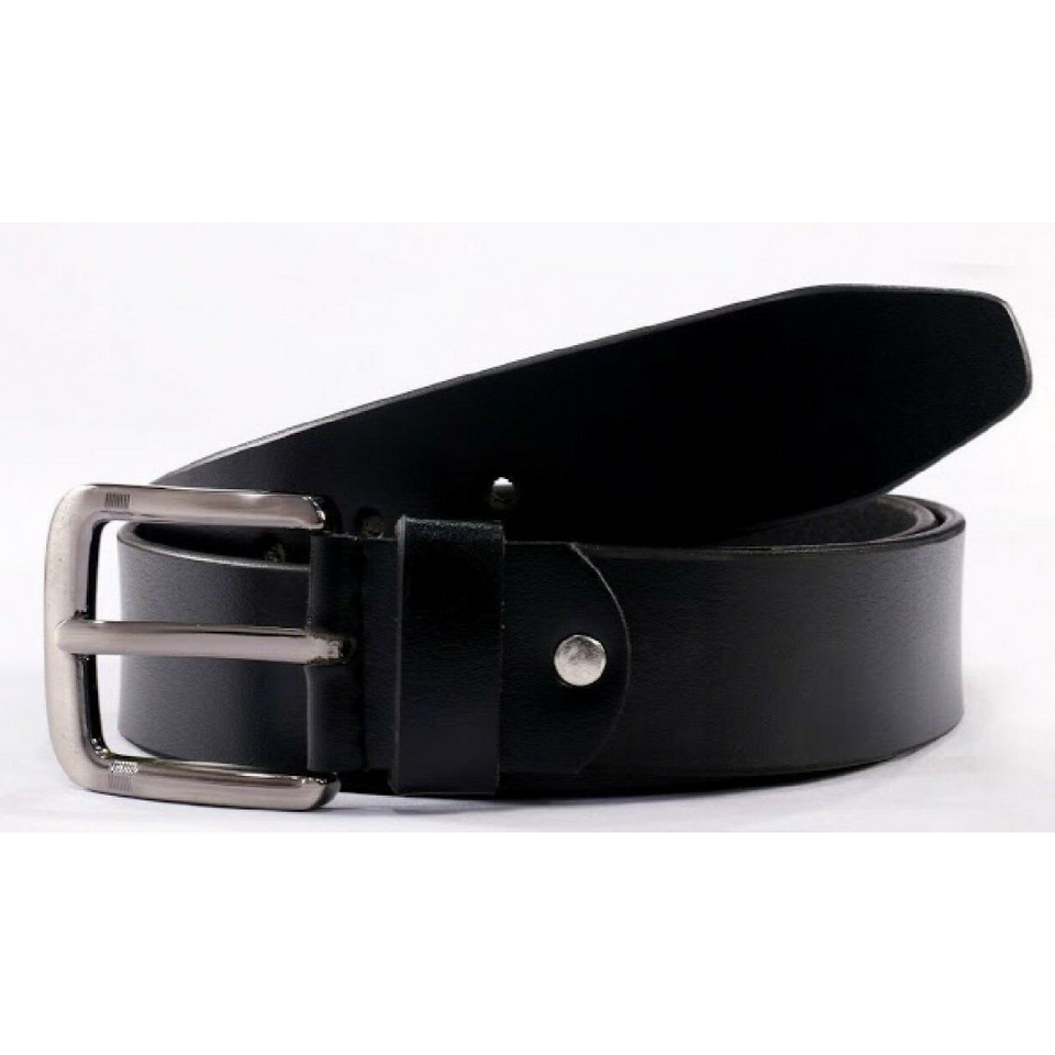 Texhide Casual Leather Belts for Men (Black,Brown)
