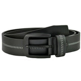 Texhide Casual Stitched Leather Belts for Men (Black,Brown)