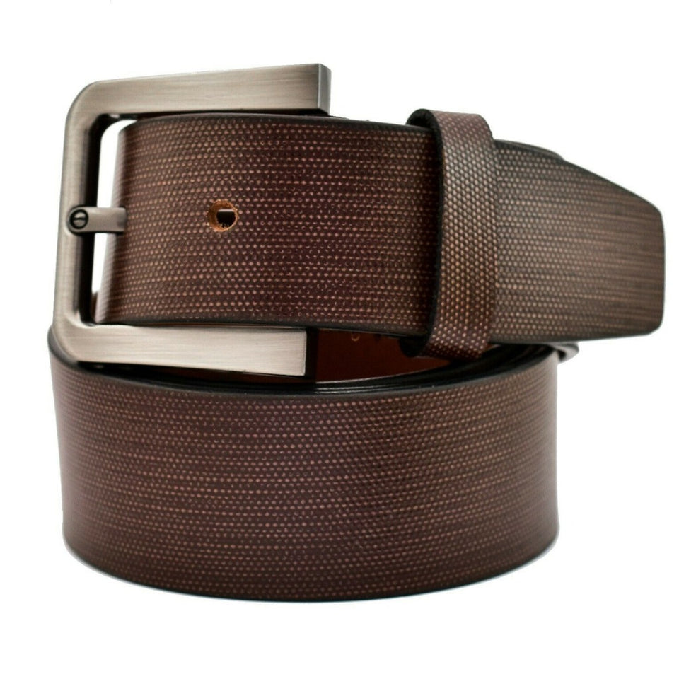 Texhide Casual Stylish Leather Belts for Men (Black, Brown)