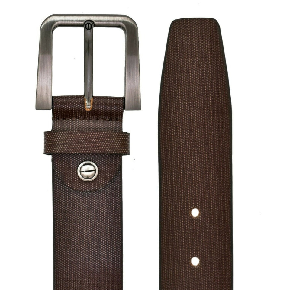 Texhide Casual Stylish Leather Belts for Men (Black, Brown)