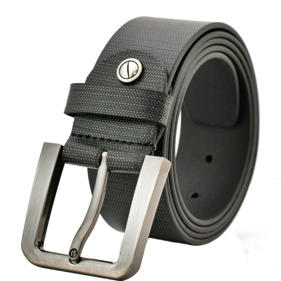 Texhide Casual Stylish Leather Belts for Men (Black, Brown)