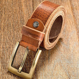 Texhide stylish Leather Belt For Men (Black, Brown, Tan)