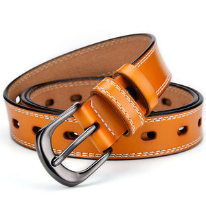Texhide Stitched Stylish  Leather Belt For Men