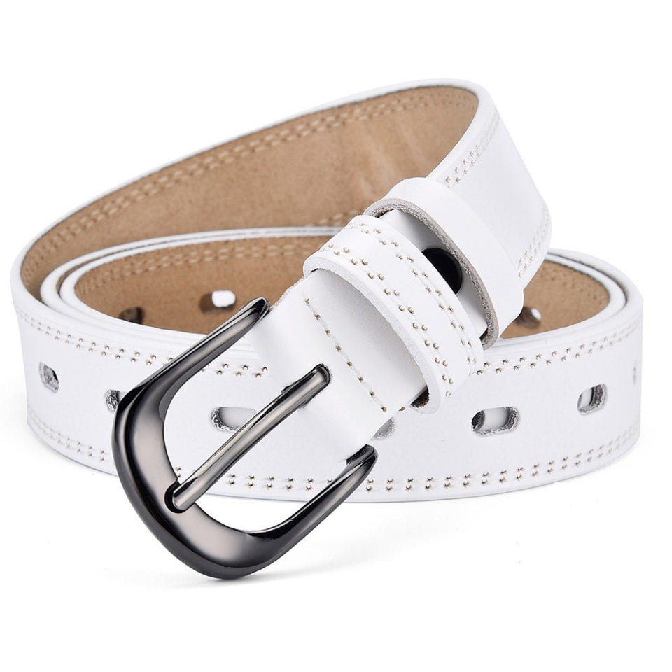 Texhide Stitched Stylish  Leather Belt For Men