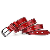 Texhide Stitched Stylish  Leather Belt For Men