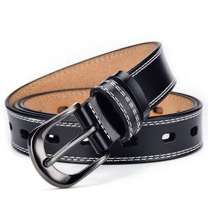Texhide Stitched Stylish  Leather Belt For Men