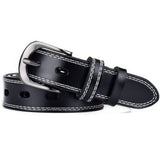 Texhide Stitched Stylish  Leather Belt For Men