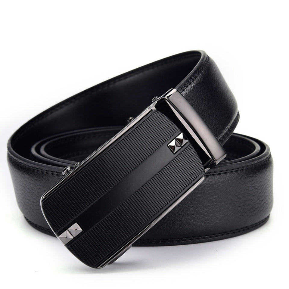 Texhide Standard Leather Belts for Men (Black, Brown)