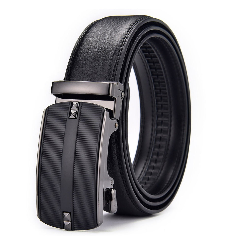 Texhide Standard Leather Belts for Men (Black, Brown)