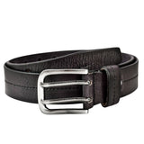 Texhide Stylish Leather Belts for Men (Black, Brown)