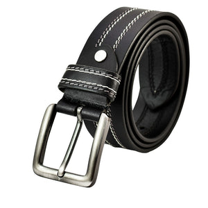 Texhide Quality Leather Belts for Men (Black, Brown)