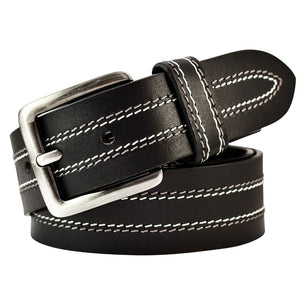 Texhide Quality Leather Belts for Men (Black, Brown)