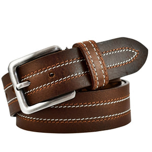 Texhide Quality Leather Belts for Men (Black, Brown)