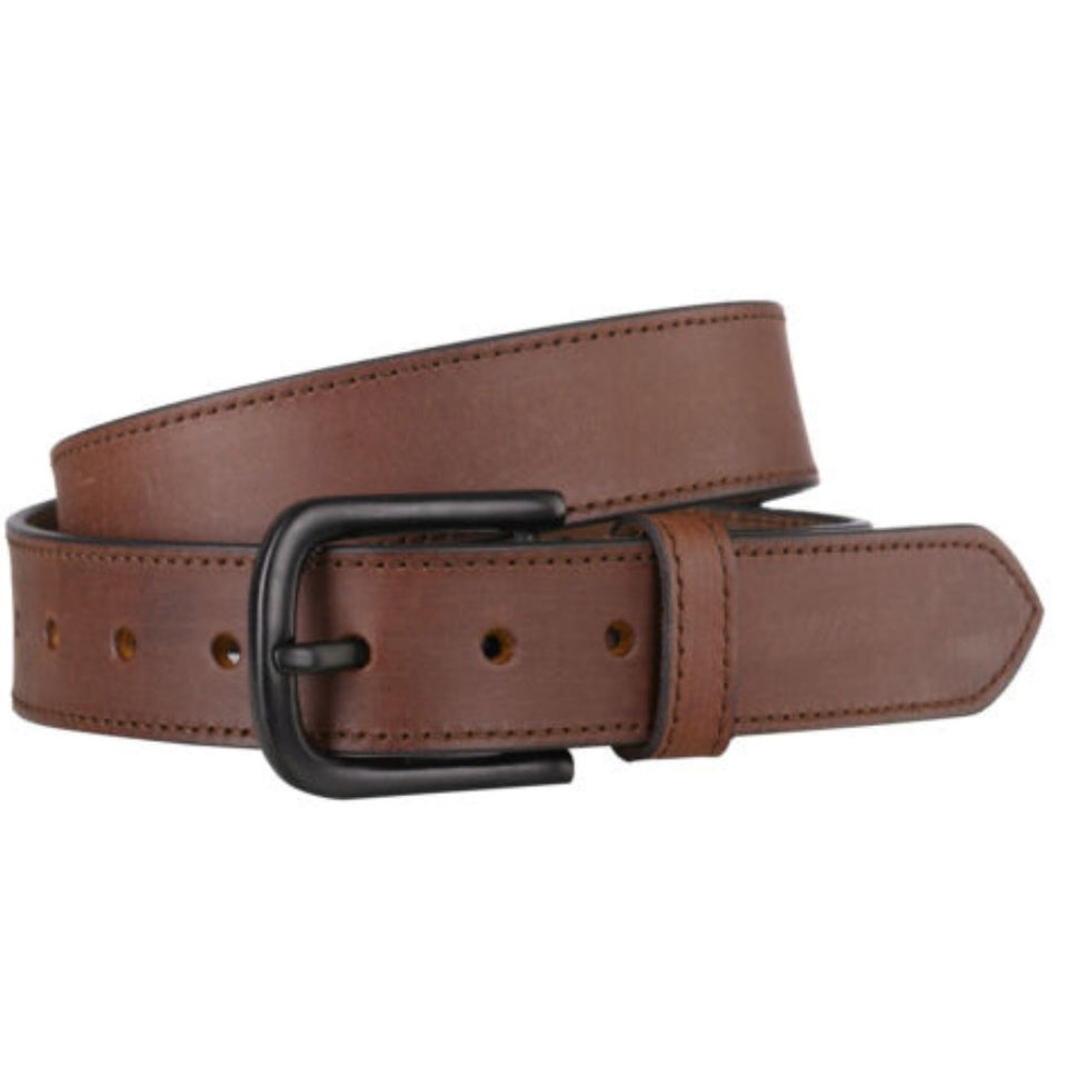 Texhide Casual Leather Belts for Men (Black,Brown)