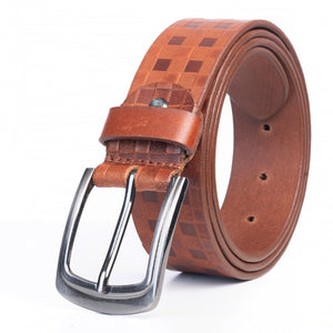 Texhide Classic Leather Belt For Men (Black, Brown, Tan)