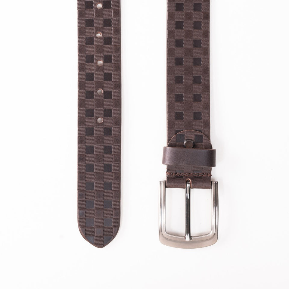 Texhide Classic Leather Belt For Men (Black, Brown, Tan)