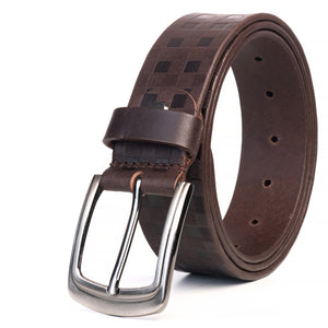 Texhide Classic Leather Belt For Men (Black, Brown, Tan)