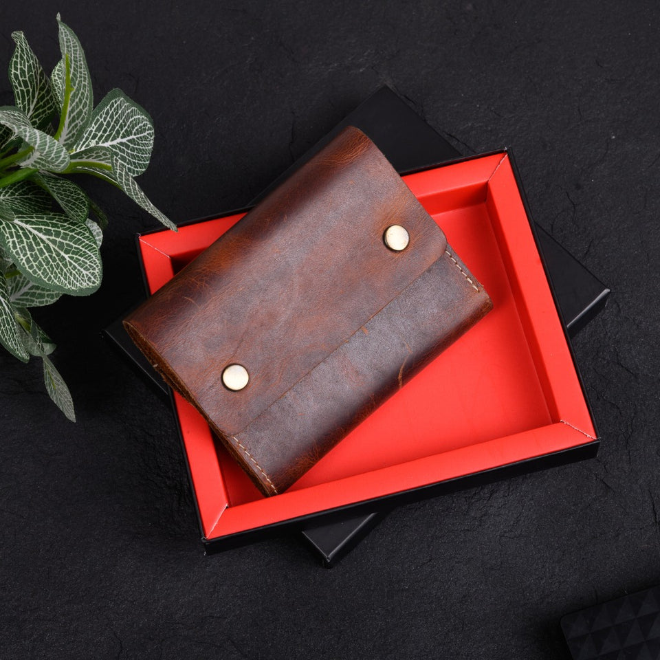 Texhide Stylish Leather Biker Wallet