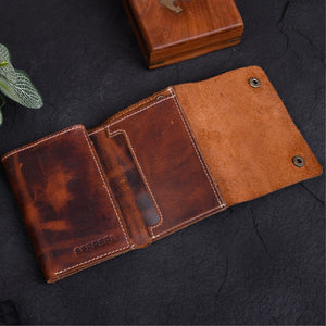 Texhide Stylish Leather Biker Wallet