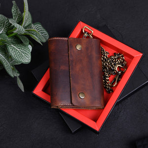 Texhide Stylish Leather Biker Wallet