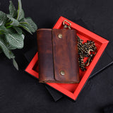 Texhide Stylish Leather Biker Wallet