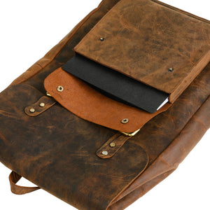 Texhide Classic Leather Back Bag