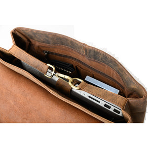 Texhide Classic Leather Back Bag