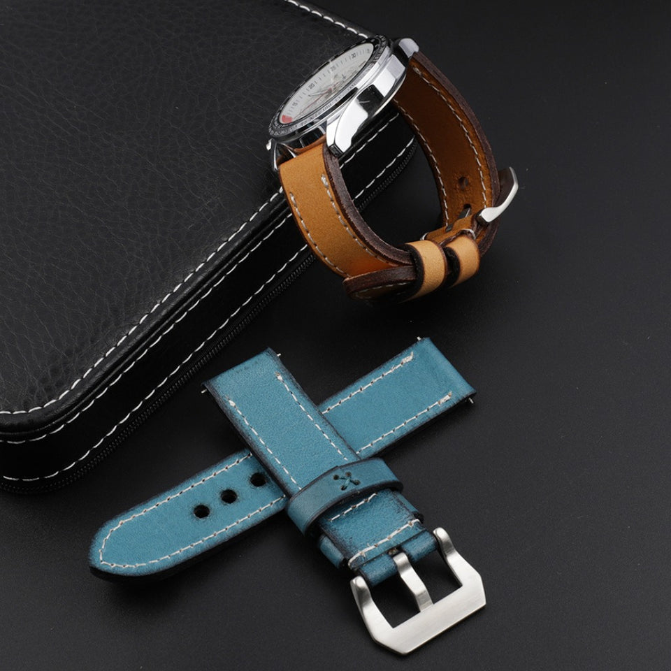 Texhide Casual Leather strap for Watch