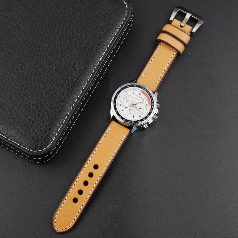 Texhide Casual Leather strap for Watch