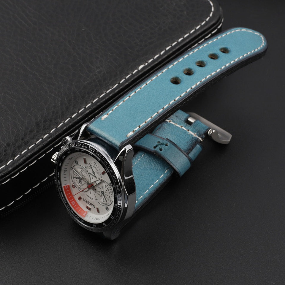 Texhide Casual Leather strap for Watch