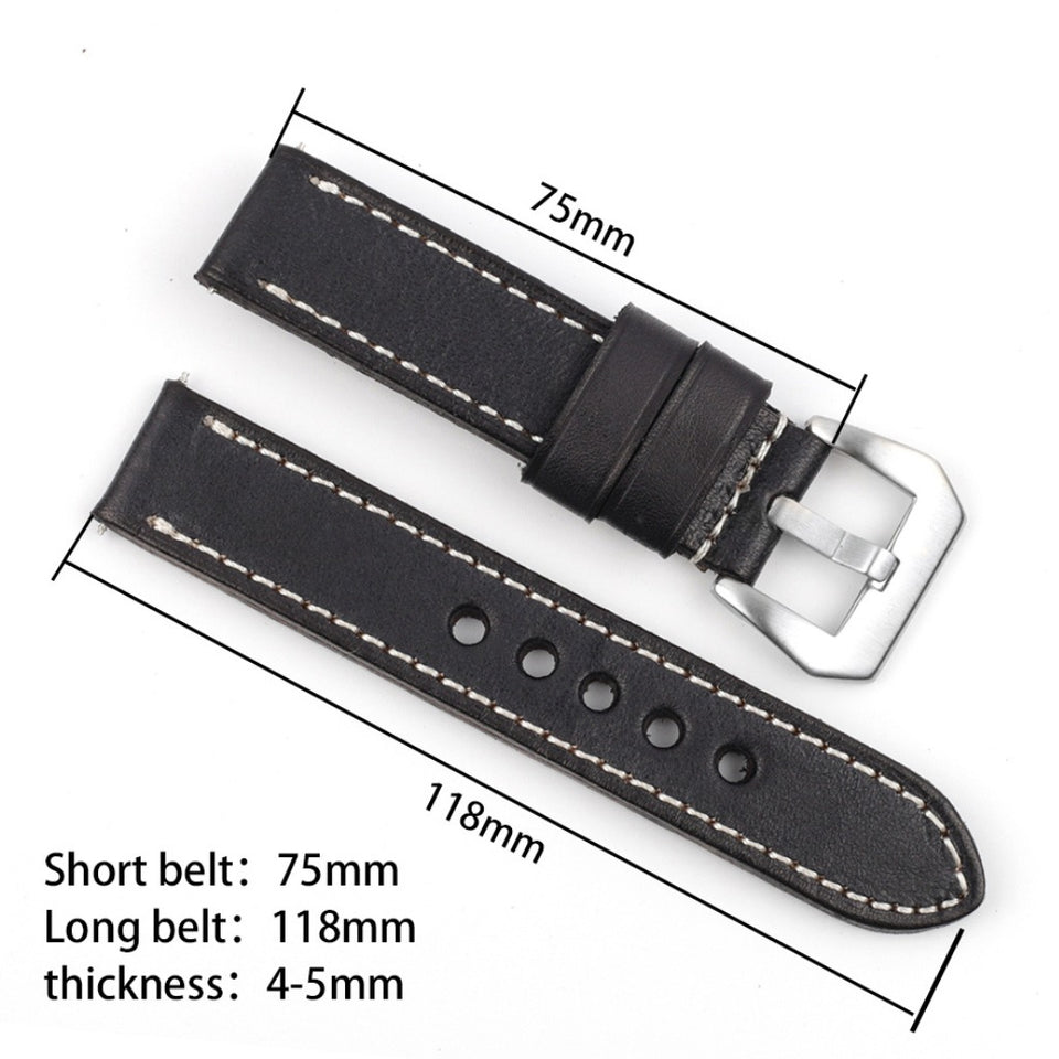 Texhide Casual Leather strap for Watch