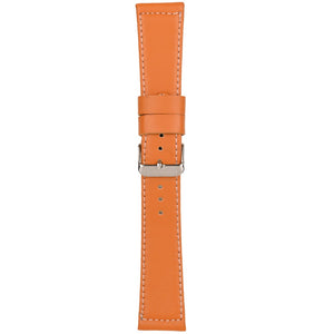 Texhide Standard Watch Leather Strap For Men (Black, Brown, Tan)