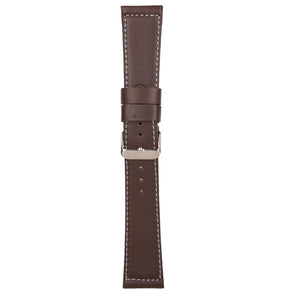 Texhide Standard Watch Leather Strap For Men (Black, Brown, Tan)