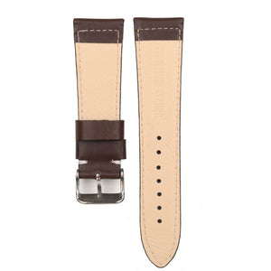 Texhide Standard Watch Leather Strap For Men (Black, Brown, Tan)