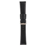 Texhide Standard Watch Leather Strap For Men (Black, Brown, Tan)