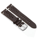 Texhide Classic Watch Leather Strap For Men (Black, Brown, Tan)