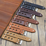 Texhide Multicolor Leather strap for Watch
