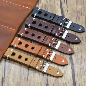 Texhide Multicolor Leather strap for Watch