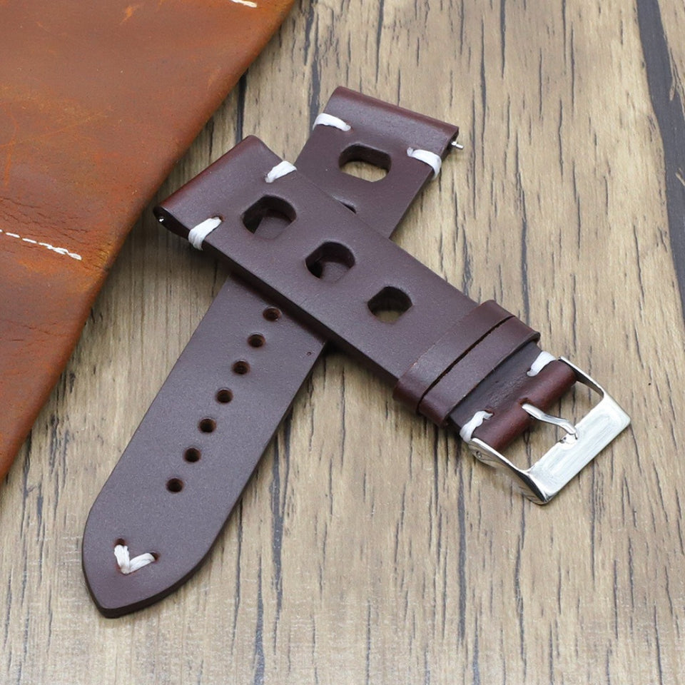 Texhide Multicolor Leather strap for Watch