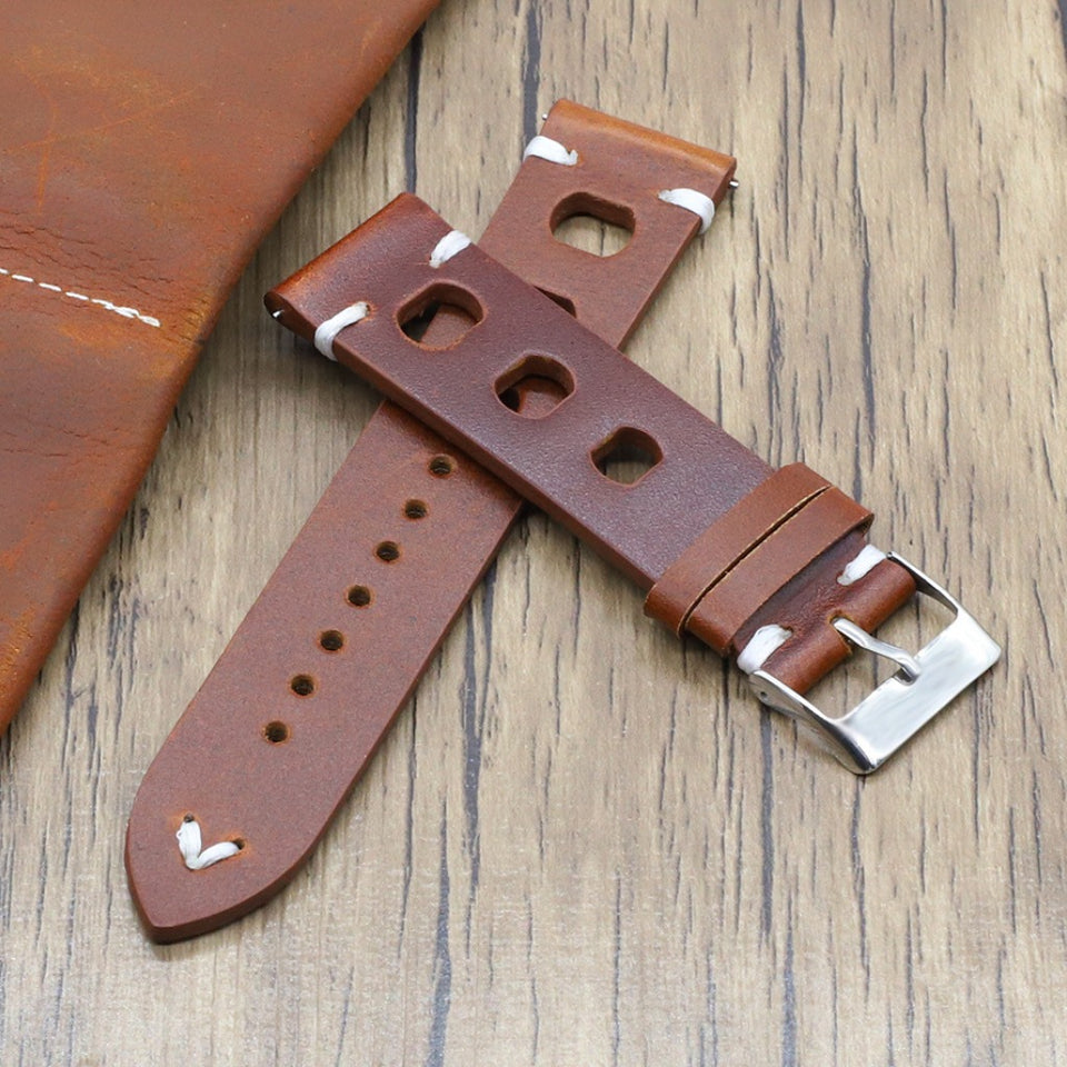 Texhide Multicolor Leather strap for Watch