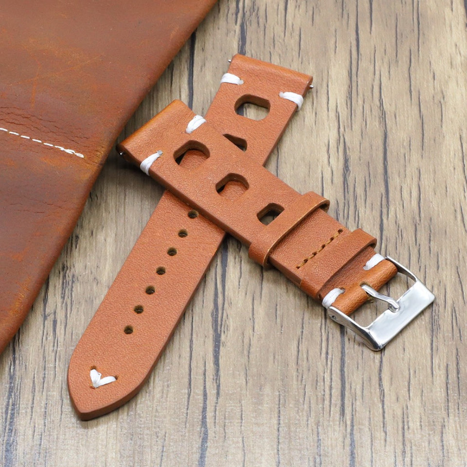 Texhide Multicolor Leather strap for Watch