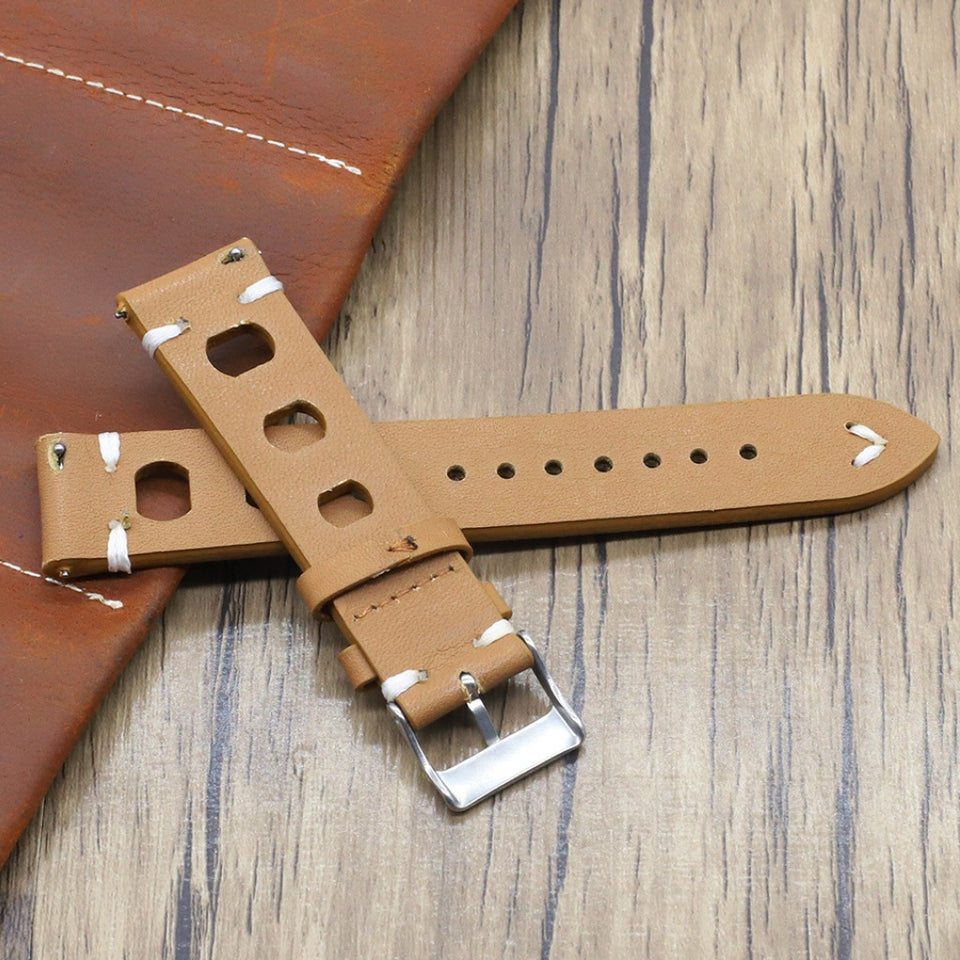 Texhide Multicolor Leather strap for Watch