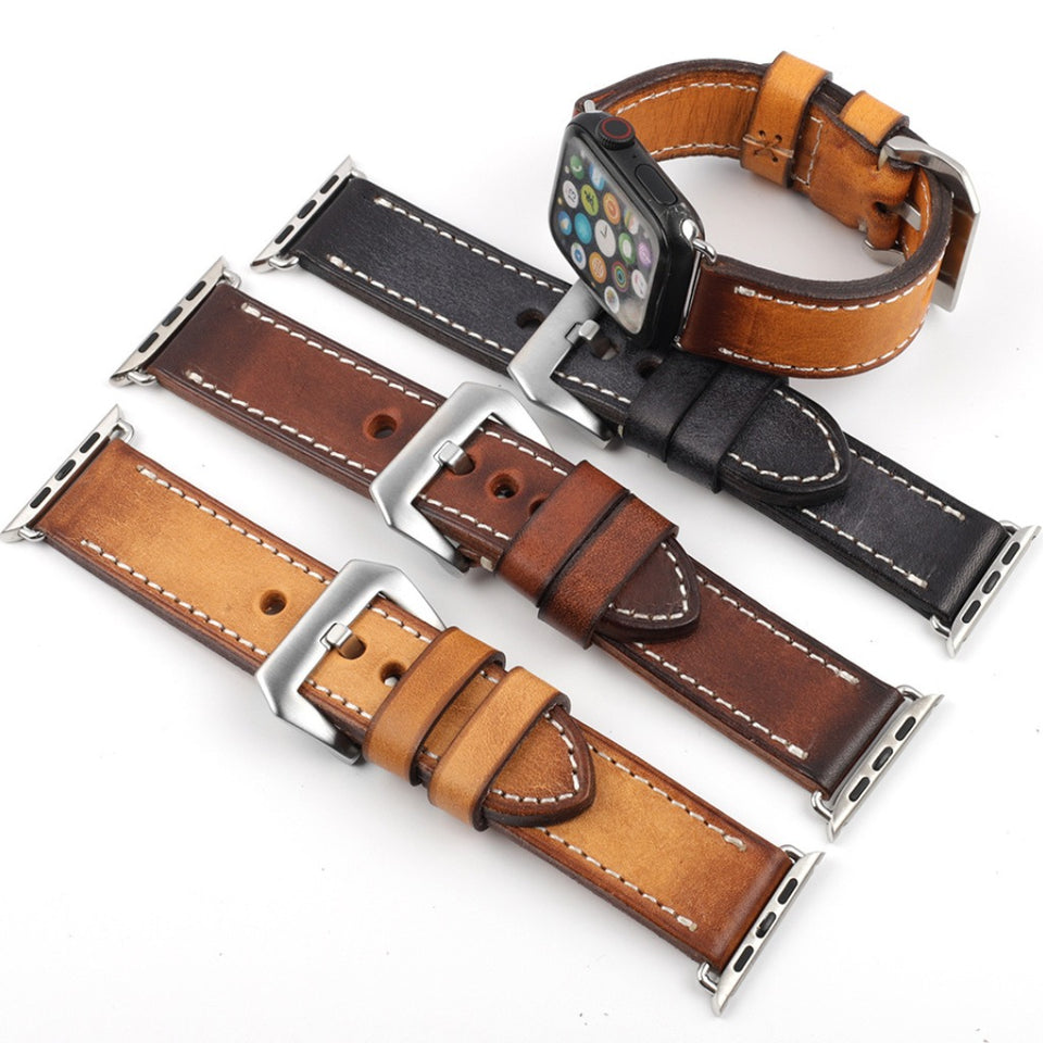 Texhide Stylish Leather strap for Smartwatch